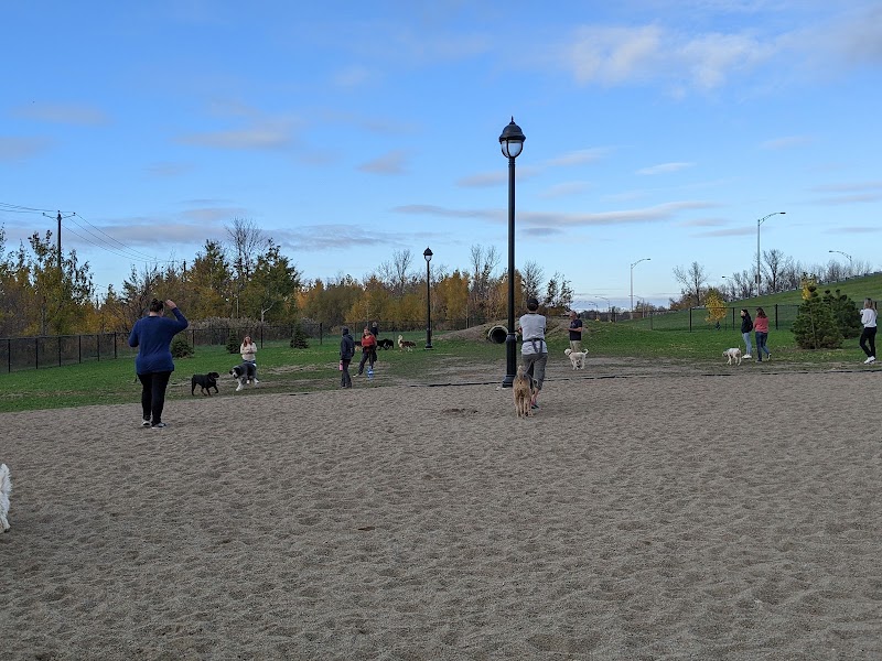 Parc canin de Mont-Saint-Hilaire dog park in Mont-Saint-Hilaire, Quebec