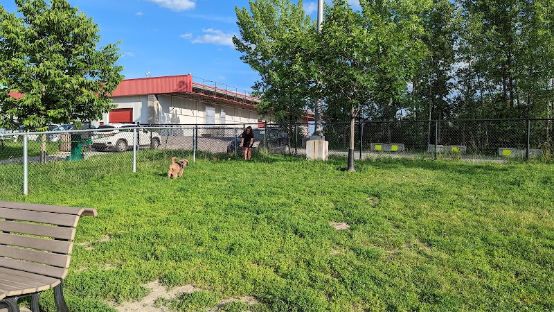 Parc canin dog park in Saint-Jérôme, Quebec