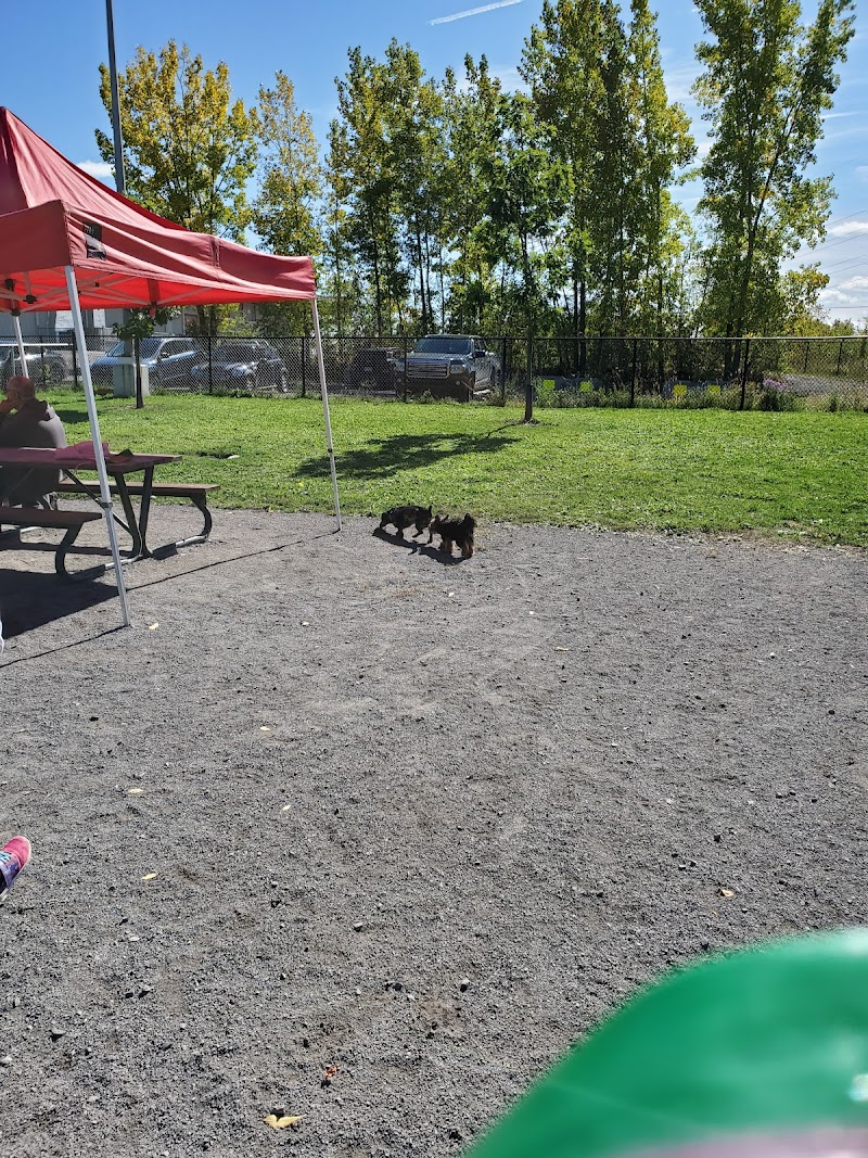 Parc canin dog park in Saint-Jérôme, Quebec