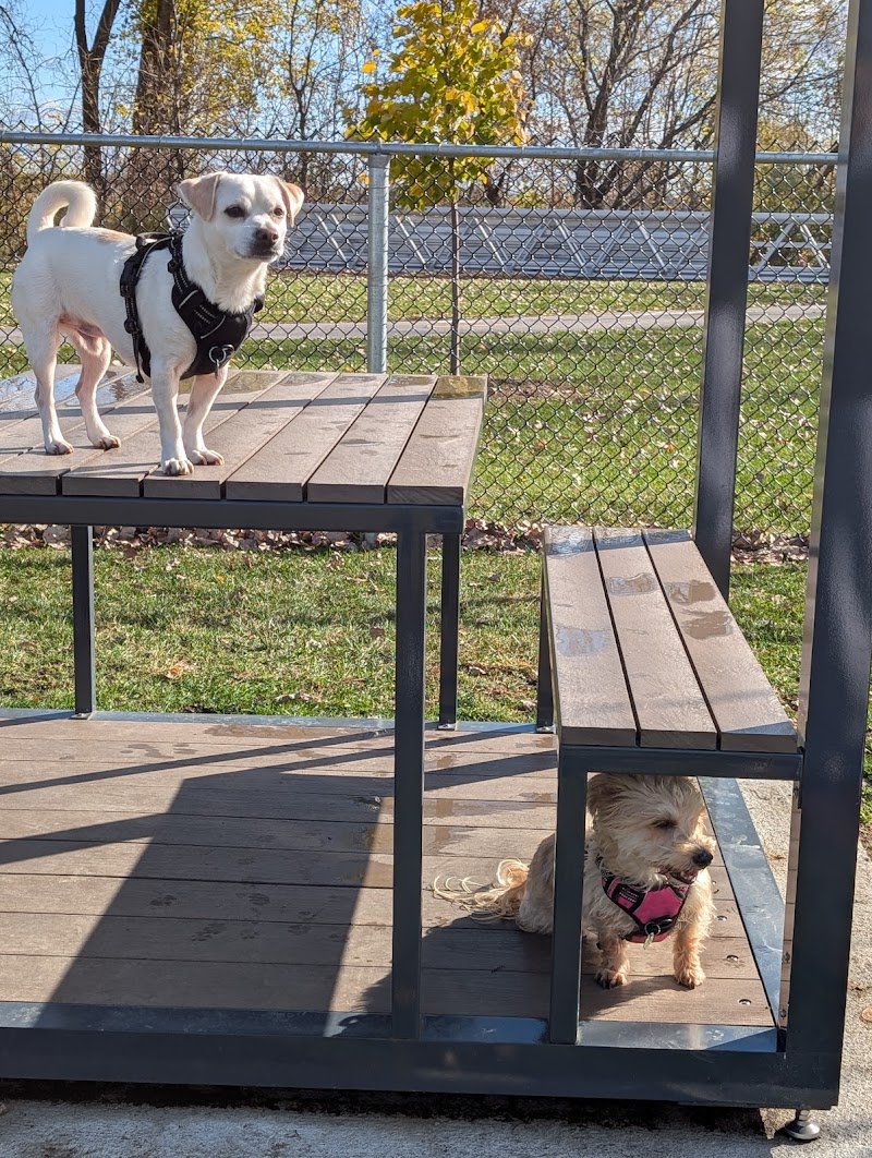Enclos canins dog park in Repentigny, Quebec