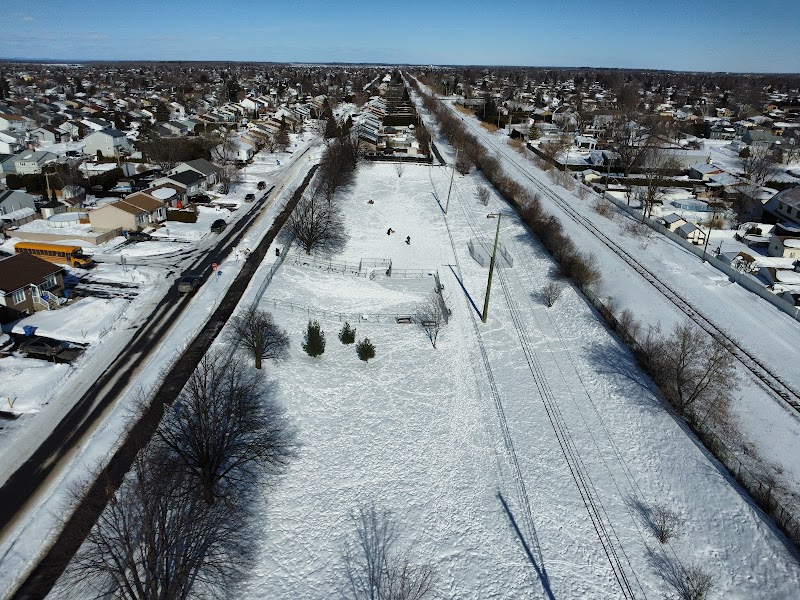 Parc Canin Lefebvre dog park in Repentigny, Quebec
