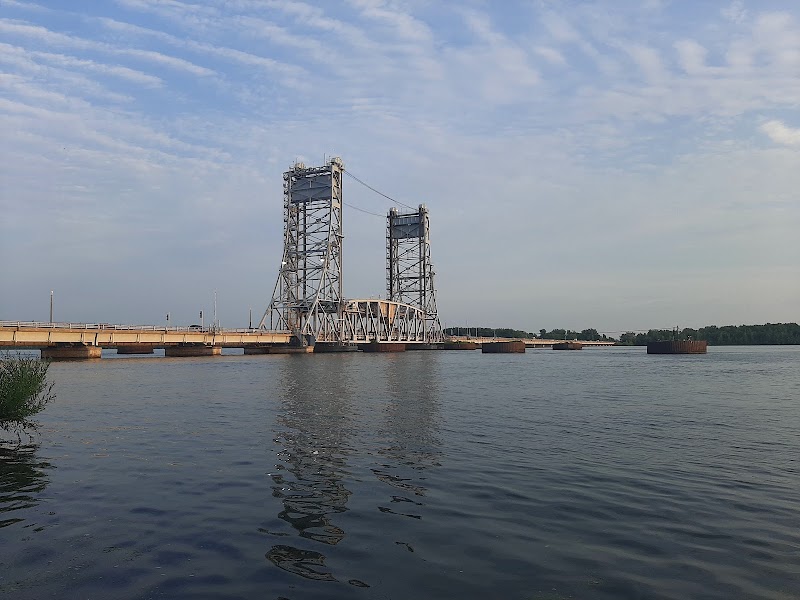 Parc canin dog park in Salaberry-de-Valleyfield, Quebec