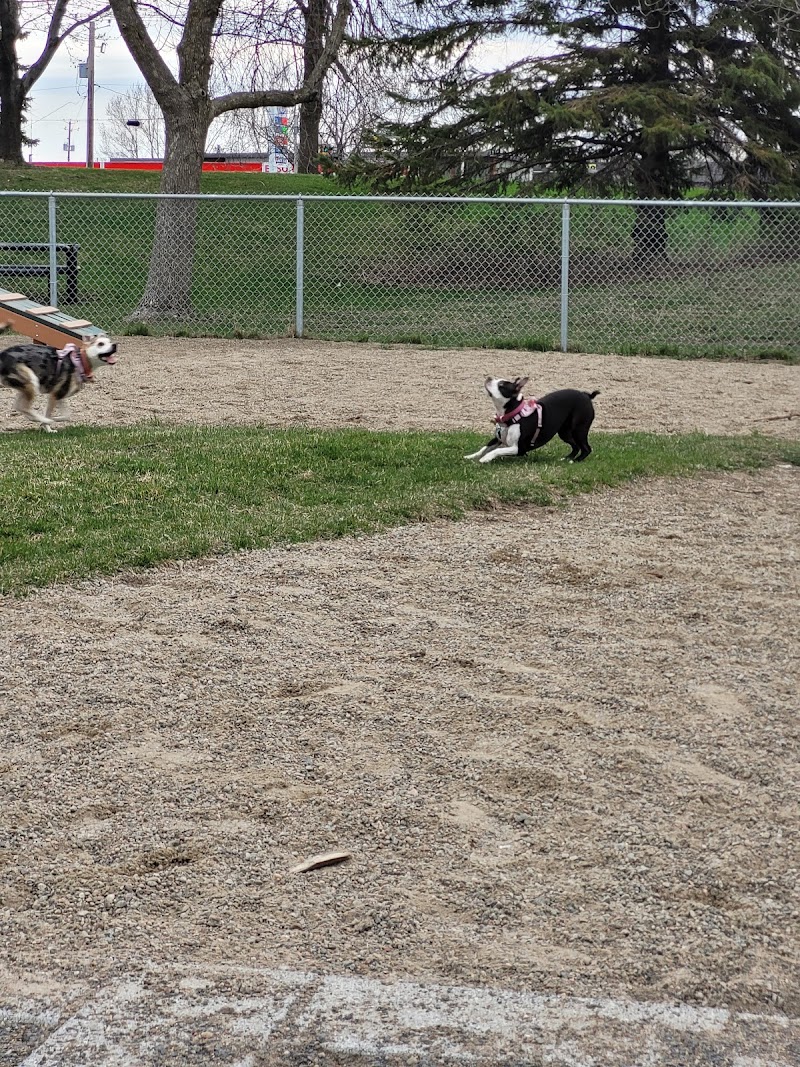 Parc canin dog park in Salaberry-de-Valleyfield, Quebec