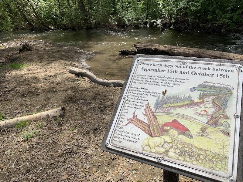 Creekside Off-Leash Dogpark dog park in Coldstream, British Columbia