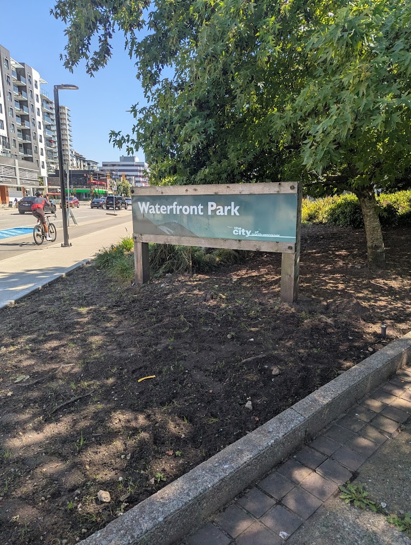 Waterfront Park Off-Leash Dog Area dog park in North Vancouver, British Columbia