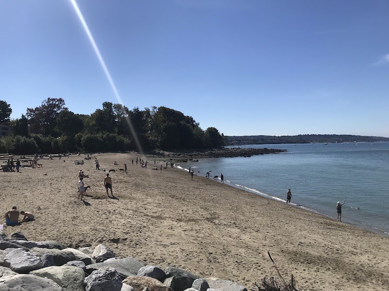Hadden Beach dog park in Vancouver, British Columbia
