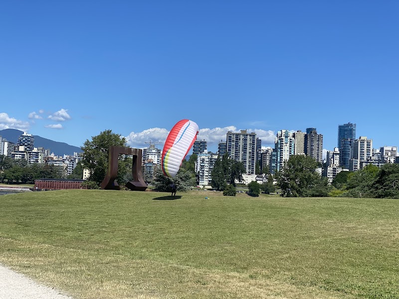 Hadden Beach dog park in Vancouver, British Columbia