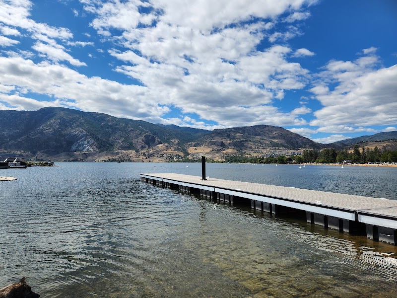 Skaha Dog Park with Beach Access dog park in Penticton, British Columbia