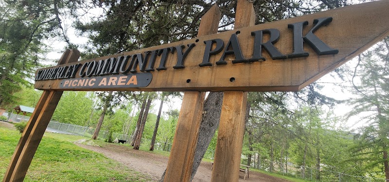 Kimberley Community Park Picnic Area dog park in Kimberley, British Columbia