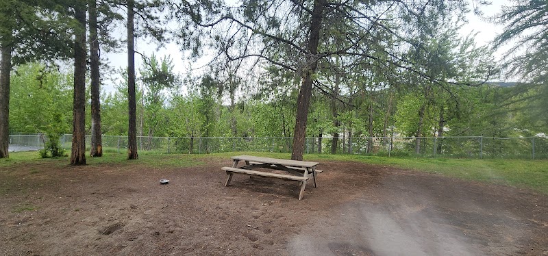 Kimberley Community Park Picnic Area dog park in Kimberley, British Columbia
