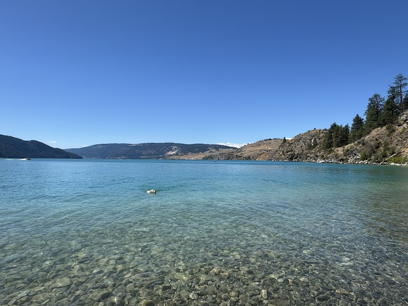 Pet Beach dog park in North Okanagan, British Columbia