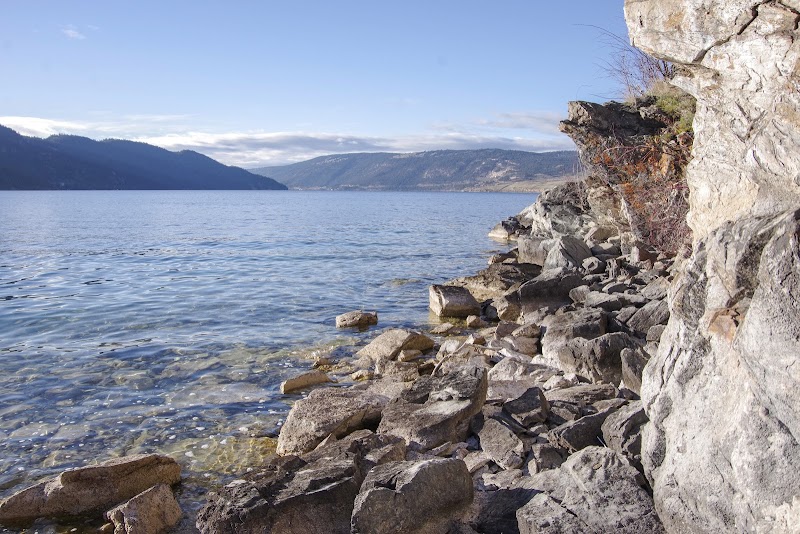 Pet Beach dog park in North Okanagan, British Columbia