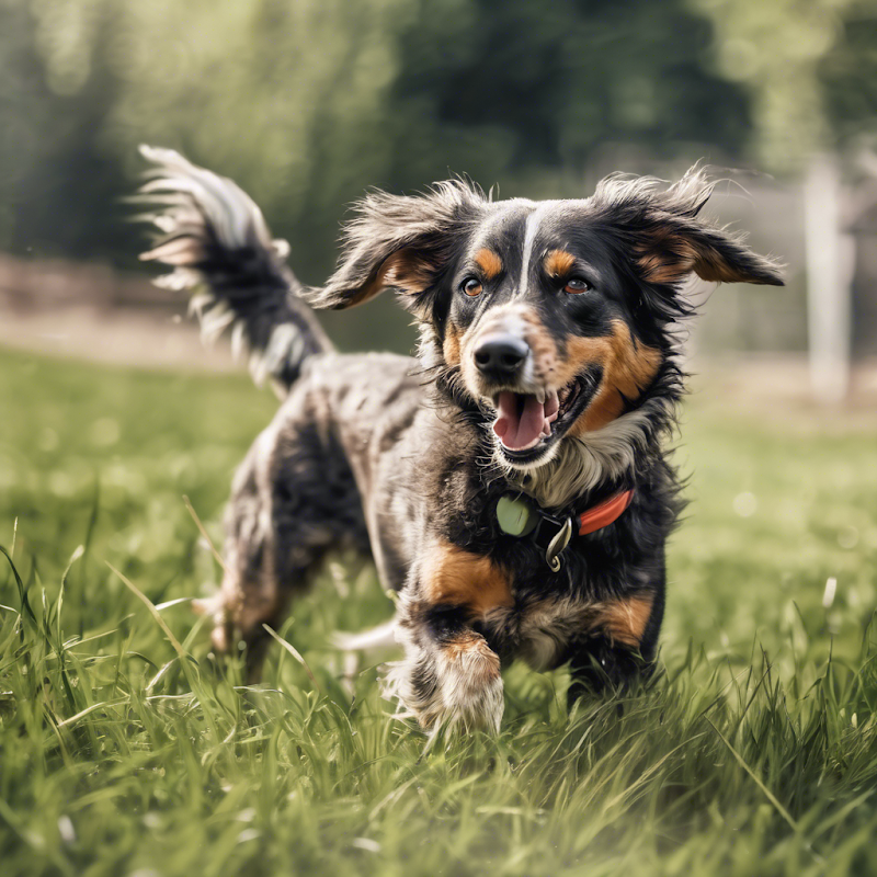 In The Ruff Dog Park dog park in Prince George, British Columbia
