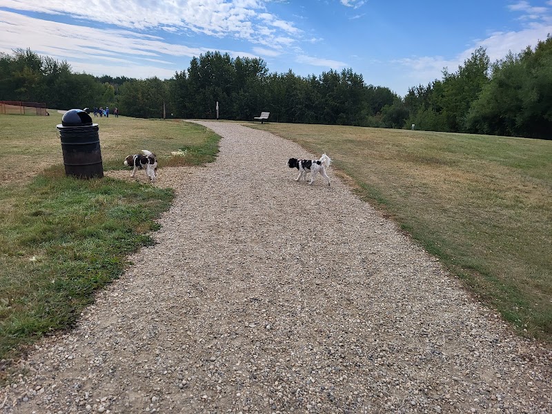 Deermound off-leash dog park dog park in Sherwood Park, Alberta