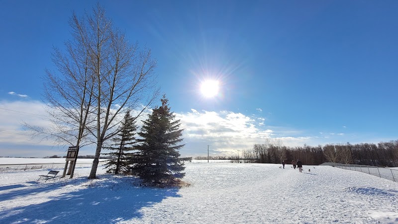 Cpl. Jim Galloway Memorial Off Leash Area dog park in Spruce Grove, Alberta
