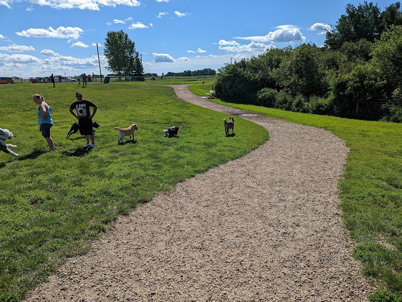 Cpl. Jim Galloway Memorial Off Leash Area dog park in Spruce Grove, Alberta