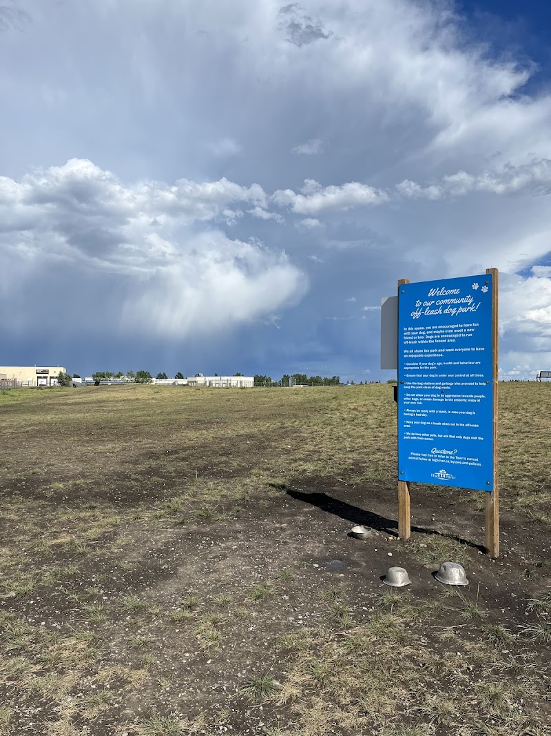 Bishop off-leash Dog Park dog park in High River, Alberta
