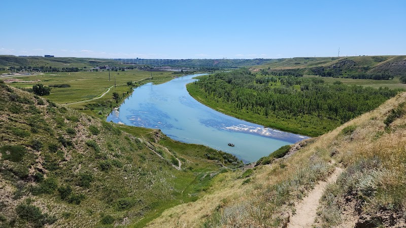 Peenaquim Park dog park in Lethbridge, Alberta