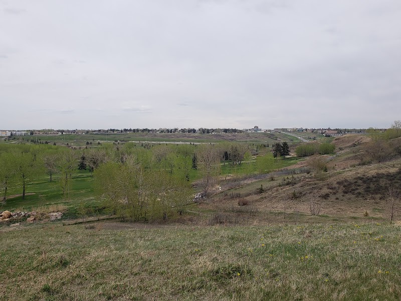 Winston Heights Off Leash Area dog park in Calgary, Alberta