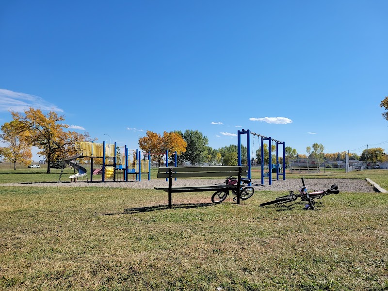 Acadia Off Leash Area dog park in Calgary, Alberta