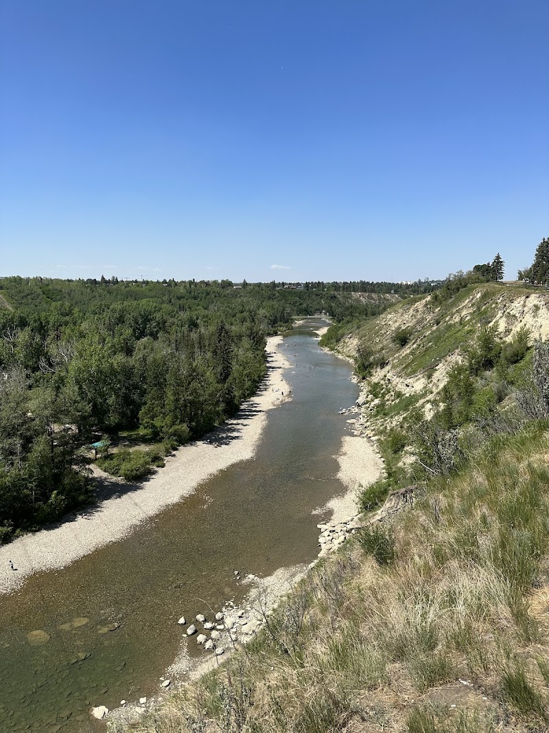 Britannia Off-leash Area dog park in Calgary, Alberta