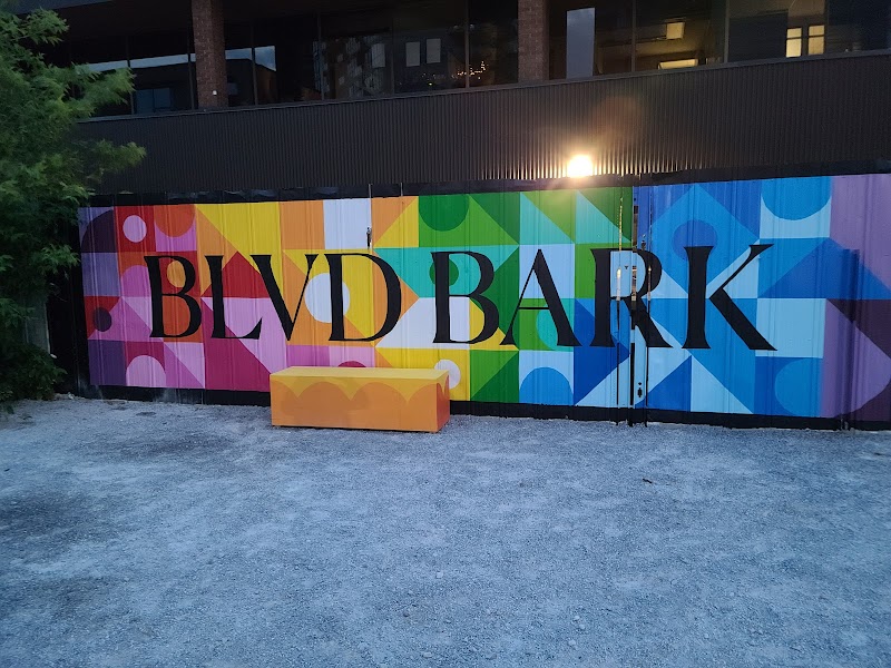 BLVD Bark dog park in Calgary, Alberta