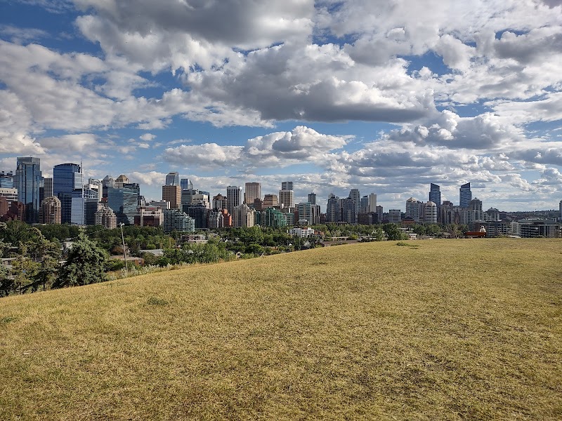 Rosedale Off Leash Dog Area dog park in Calgary, Alberta