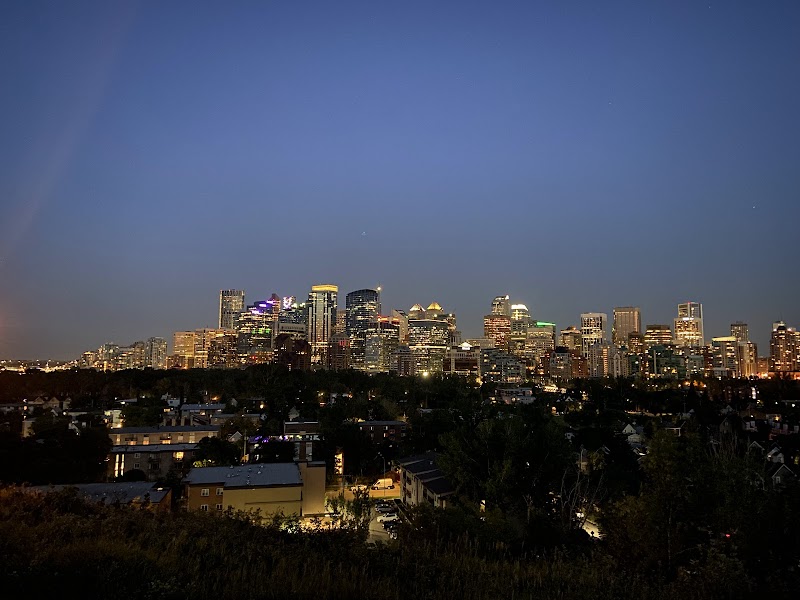 Rosedale Off Leash Dog Area dog park in Calgary, Alberta