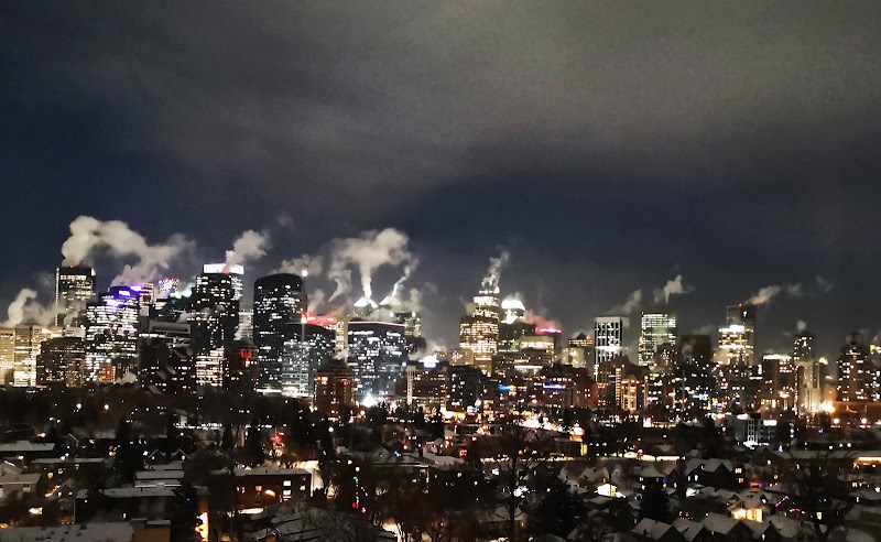 Rosedale Off Leash Dog Area dog park in Calgary, Alberta
