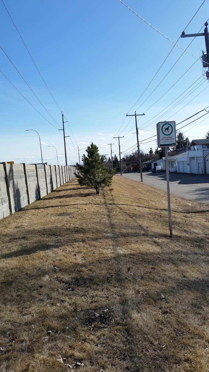 Fairview/Blackfoot Off Leash Area dog park in Calgary, Alberta