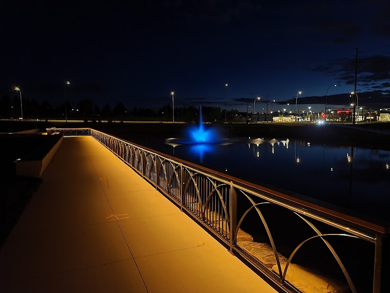 University District Off Leash Park dog park in Calgary, Alberta