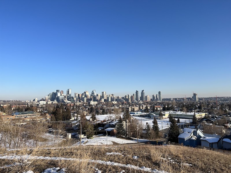West Hillhurst Off Leash Park dog park in Calgary, Alberta