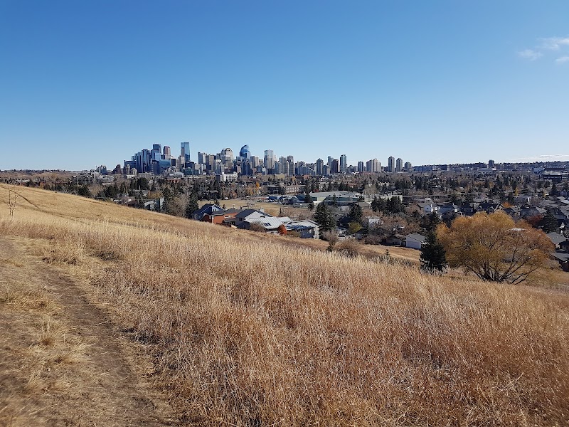West Hillhurst Off Leash Park dog park in Calgary, Alberta