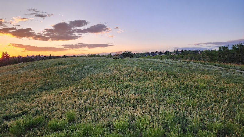 Ranchlands Estates Hill Off-leash Area dog park in Calgary, Alberta
