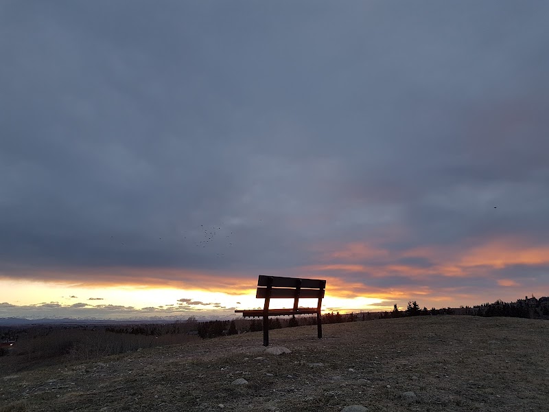 Ranchlands Estates Hill Off-leash Area dog park in Calgary, Alberta