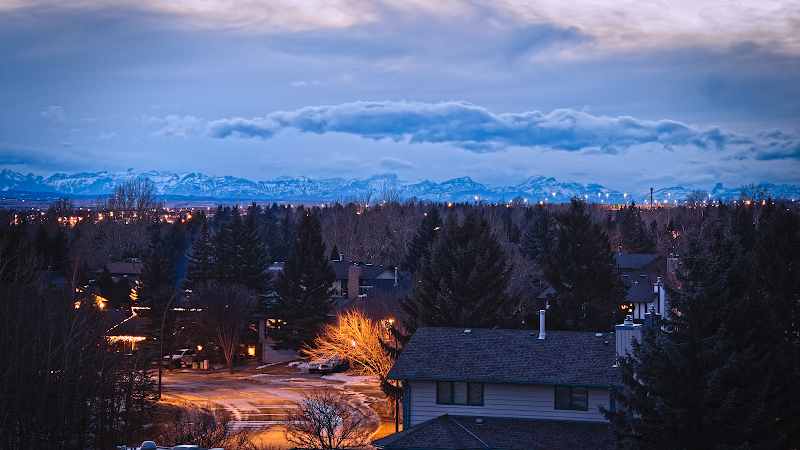 Ranchlands Estates Hill Off-leash Area dog park in Calgary, Alberta