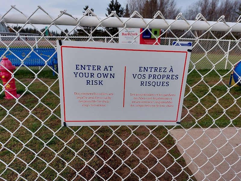 Aulac Bark Park dog park in Aulac, New Brunswick