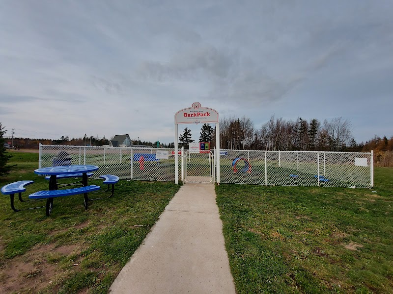Aulac Bark Park dog park in Aulac, New Brunswick