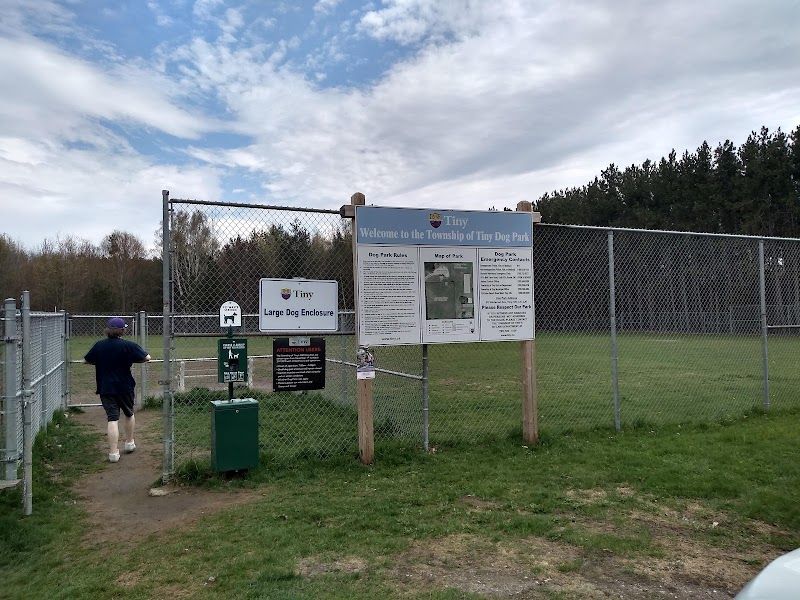 CBO Park dog park in Tiny, Ontario