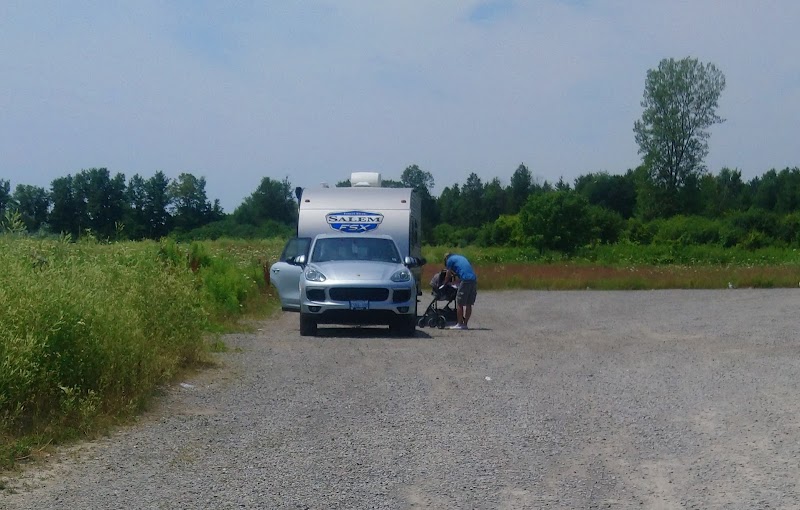 Dog Park at The Big Apple dog park in Cramahe, Ontario
