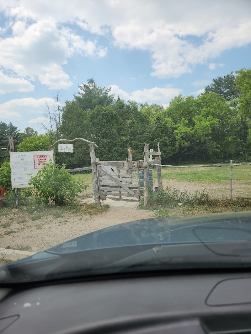 Dog Park dog park in Bancroft, Ontario