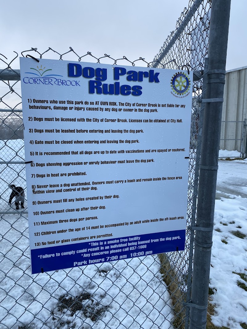 Rotary Club of Humber: Dog Park dog park in Corner Brook, Newfoundland and Labrador