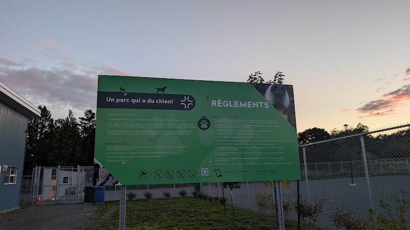 Dog Park dog park in Rivière-du-Loup, Quebec