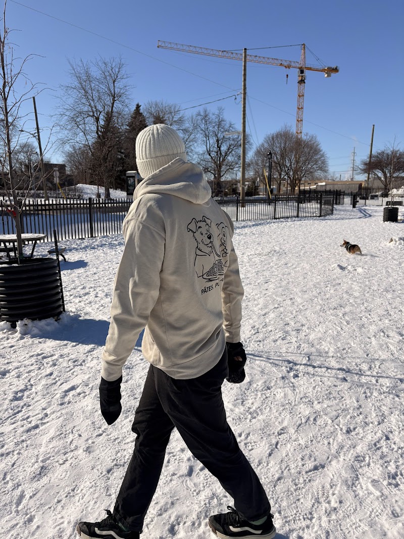 Parc à chien Dupuis dog park in Montreal, Quebec
