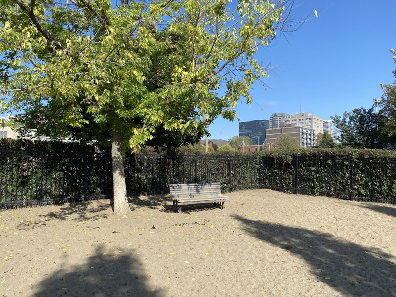 Westmount Athletic Grounds Dog Run dog park in Westmount, Quebec