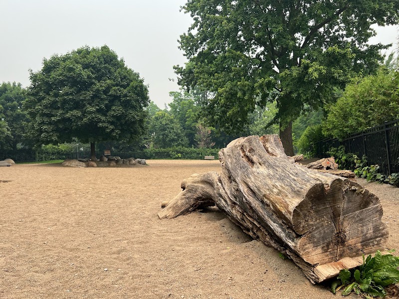 King George Park Dog Run dog park in Westmount, Quebec