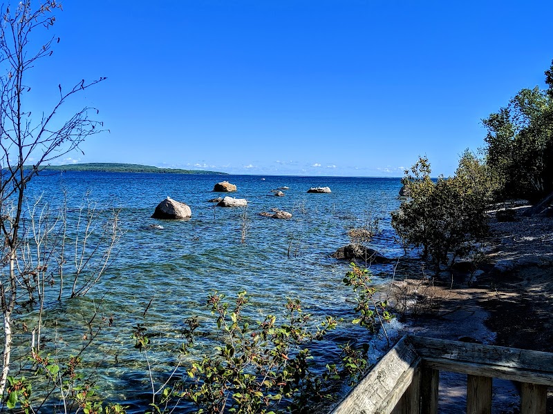 Awenda Pet Beach Area dog park in Simcoe County, Ontario