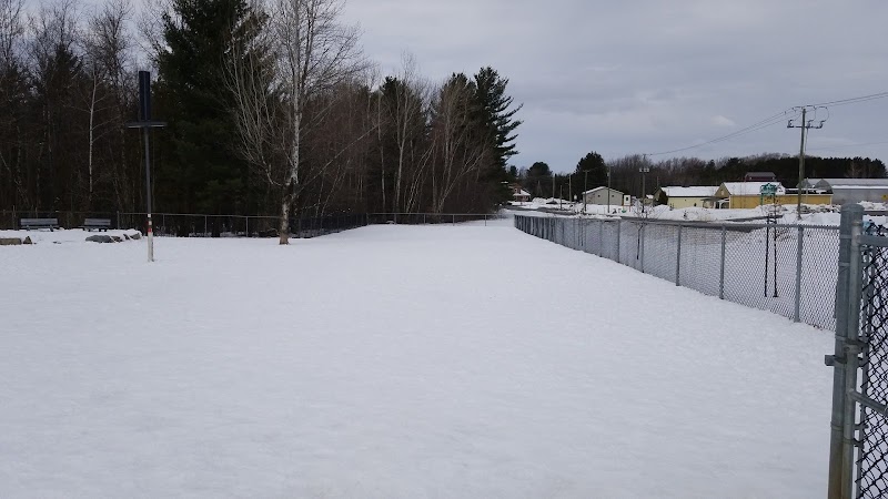 Parc canin de Bromont dog park in Bromont, Quebec