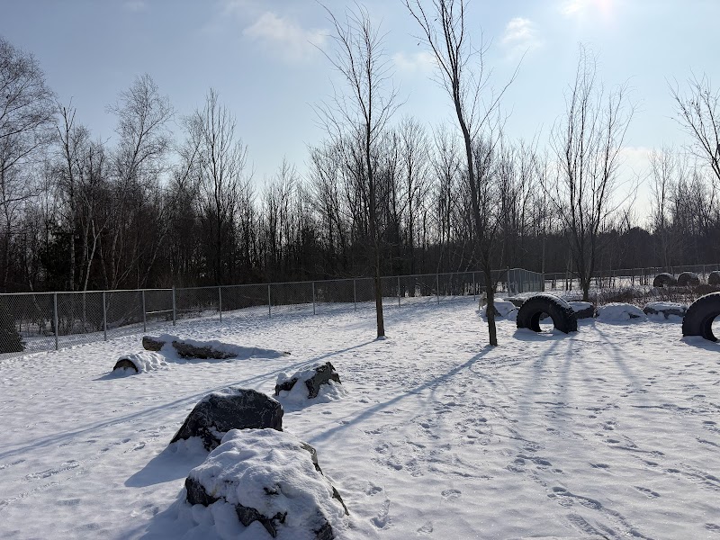 Parc canin Saint-Luc dog park in Saint-Luc, Quebec
