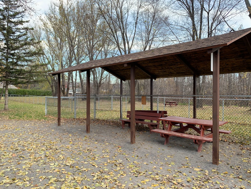 Parc canin d'Amqui dog park in Amqui, Quebec